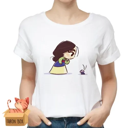 Camiseta unisex Mulan y Crick-Kee