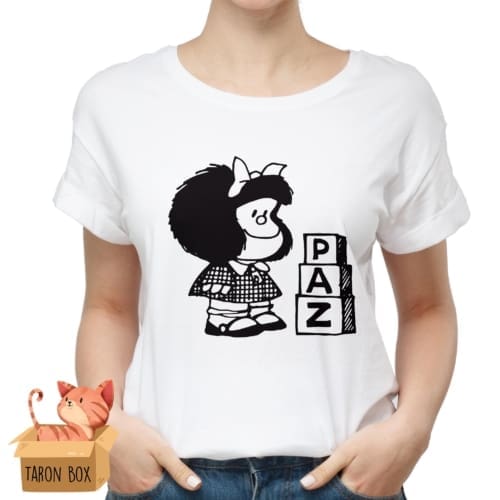 Camiseta de Mafalda Paz color blanco
