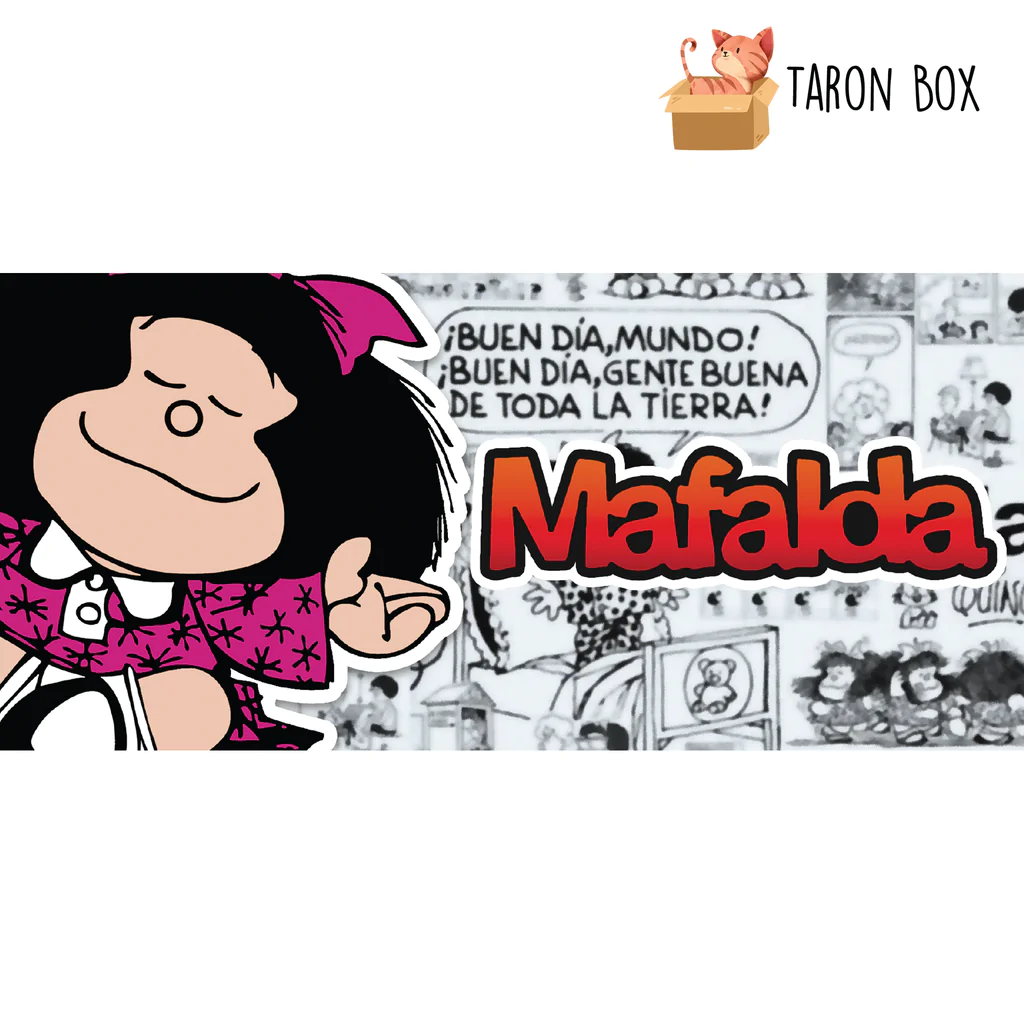 Taza de Mafalda cómic