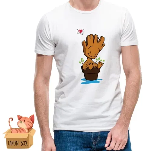 Camiseta Groot plantado