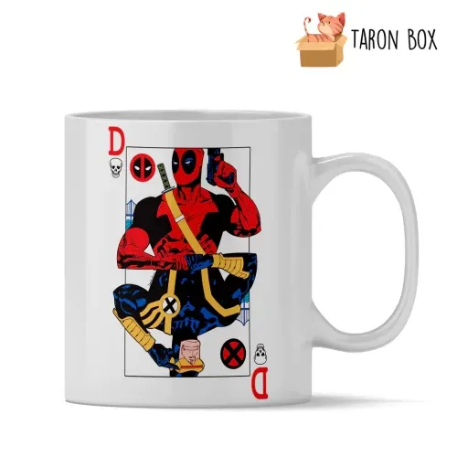 Taza As de Deadpool y Cíclope