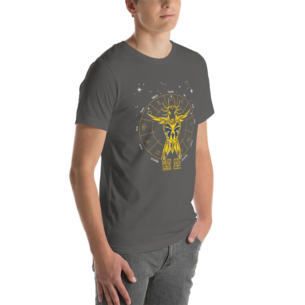 Camiseta Unisex Caballero del Zodiaco Cáncer - Imagen 48