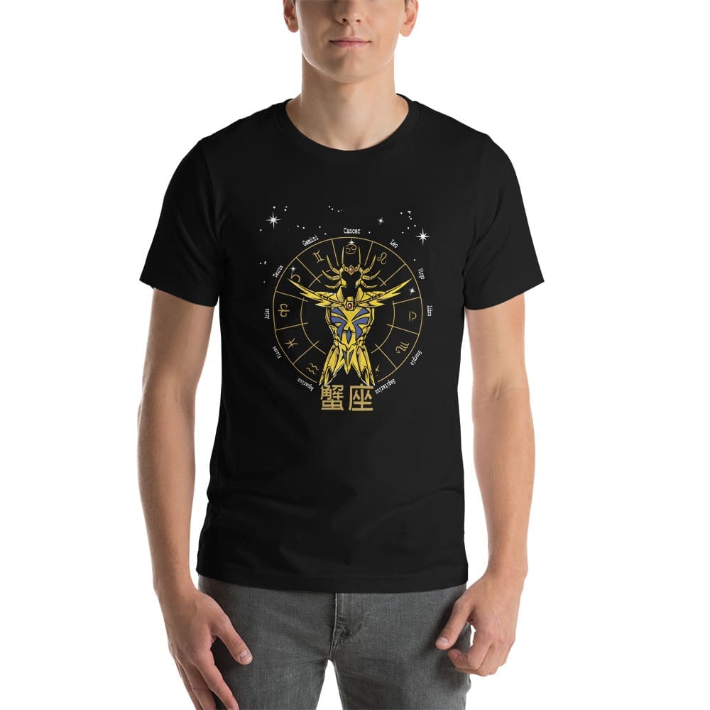 Camiseta Unisex Caballero del Zodiaco Cáncer - Imagen 2