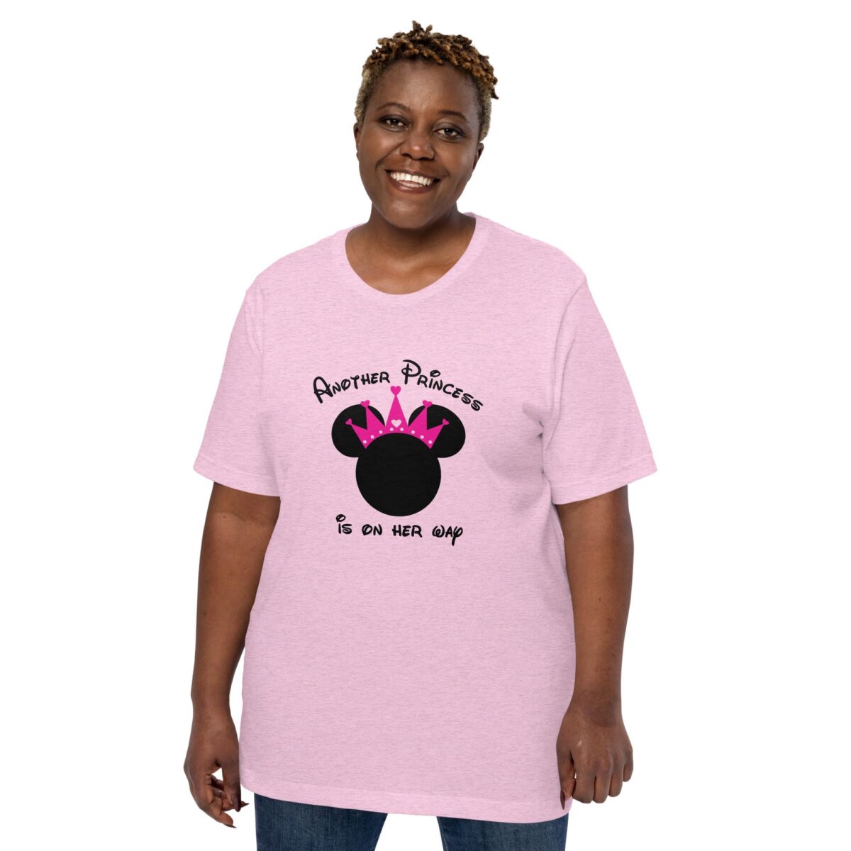 Camiseta mujer Another princess is on her way - Imagen 3