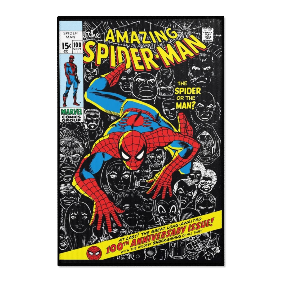 Alfombra Amazing Spider-Man #100 (1971)