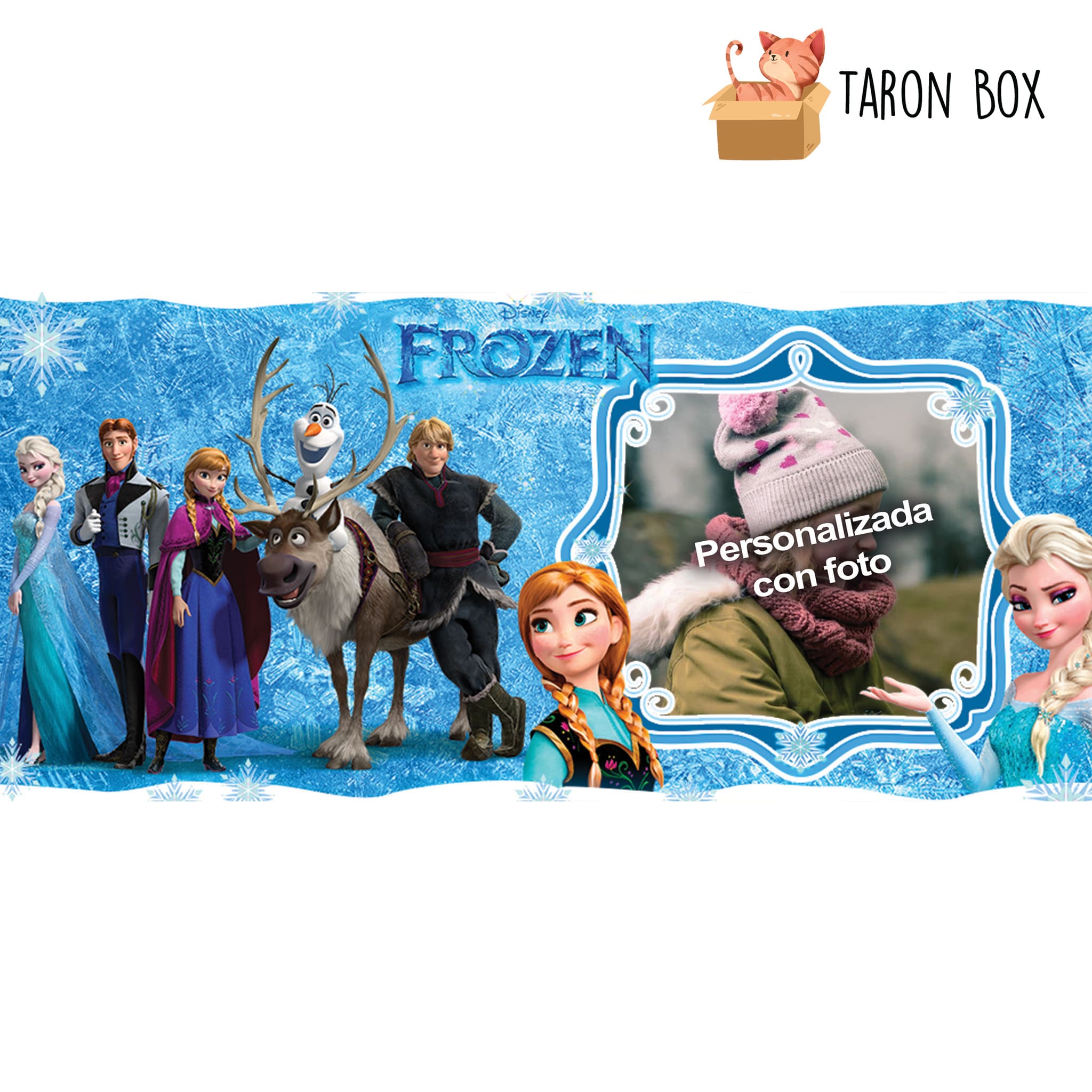 Taza infantil personalizada Frozen
