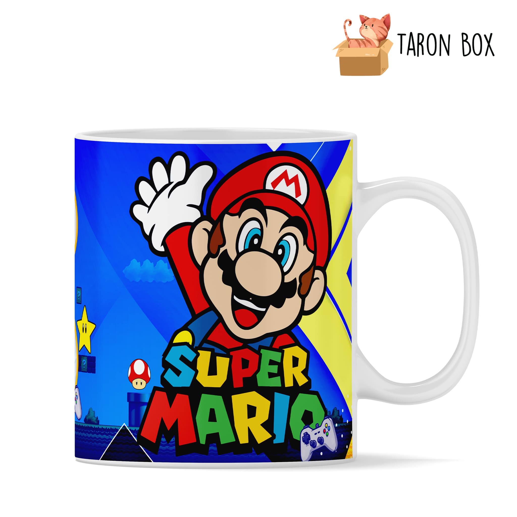 Taza infantil personalizada Super Mario