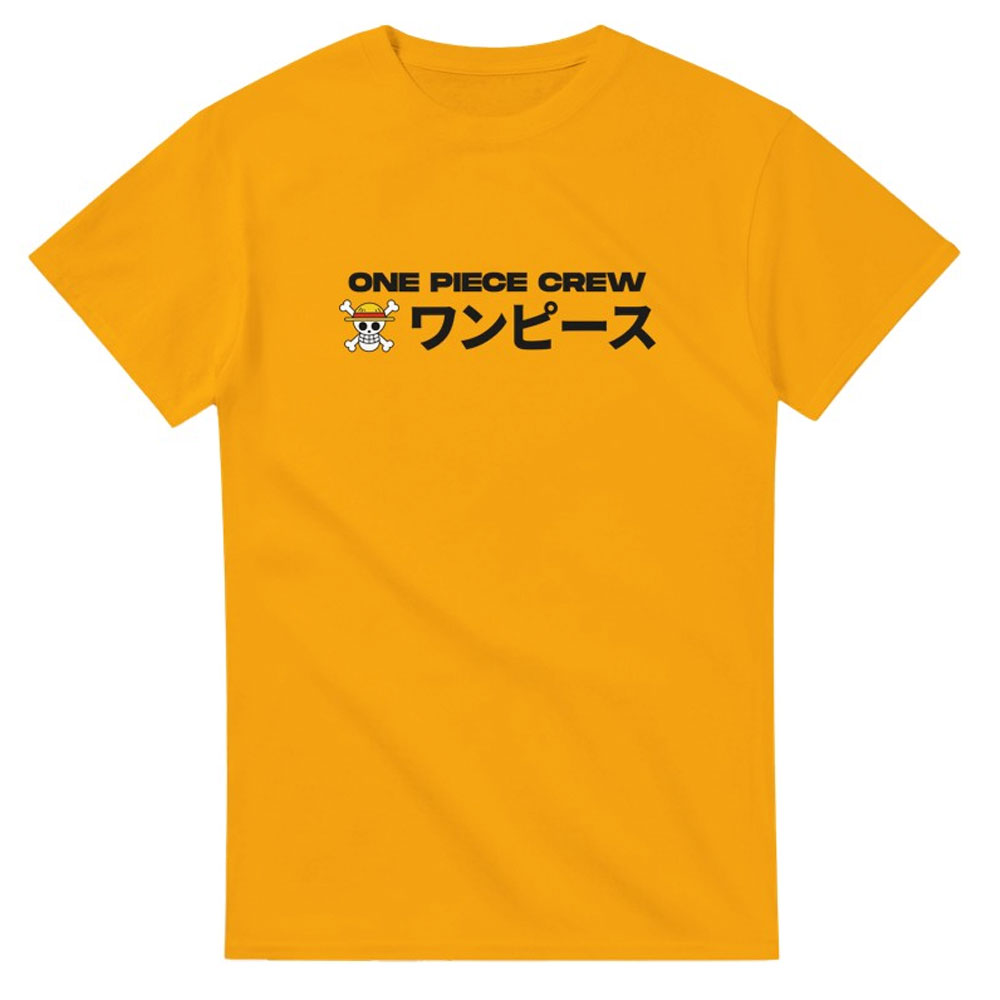 Camiseta One Piece Crew Amarilla