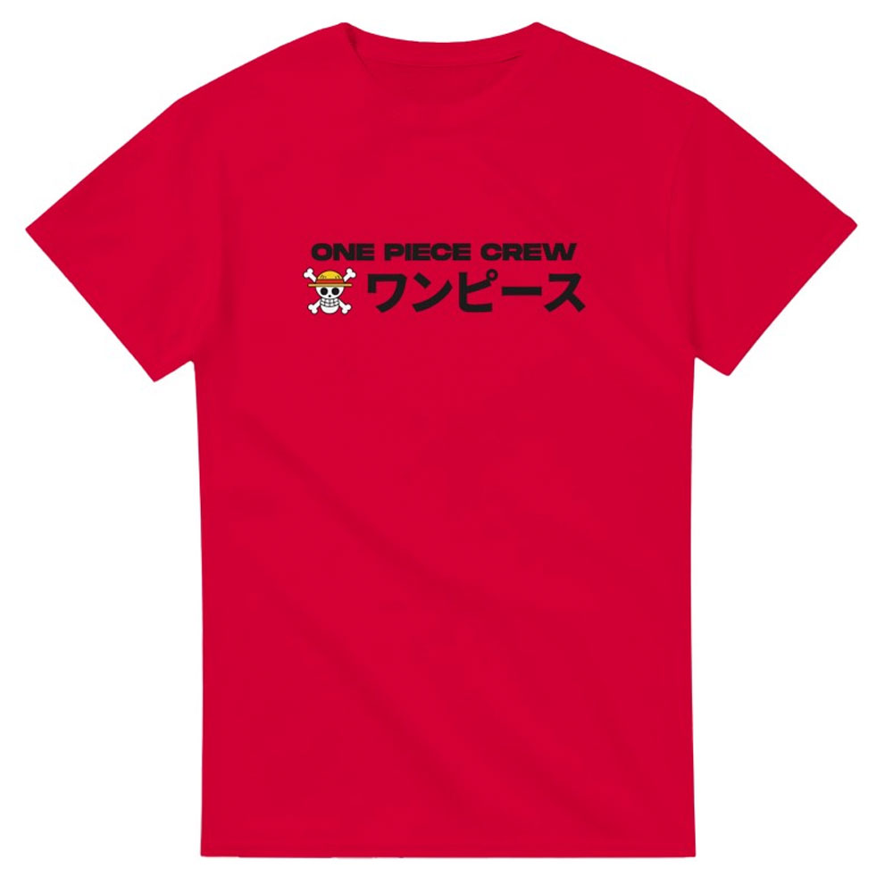 Camiseta One Piece Crew roja