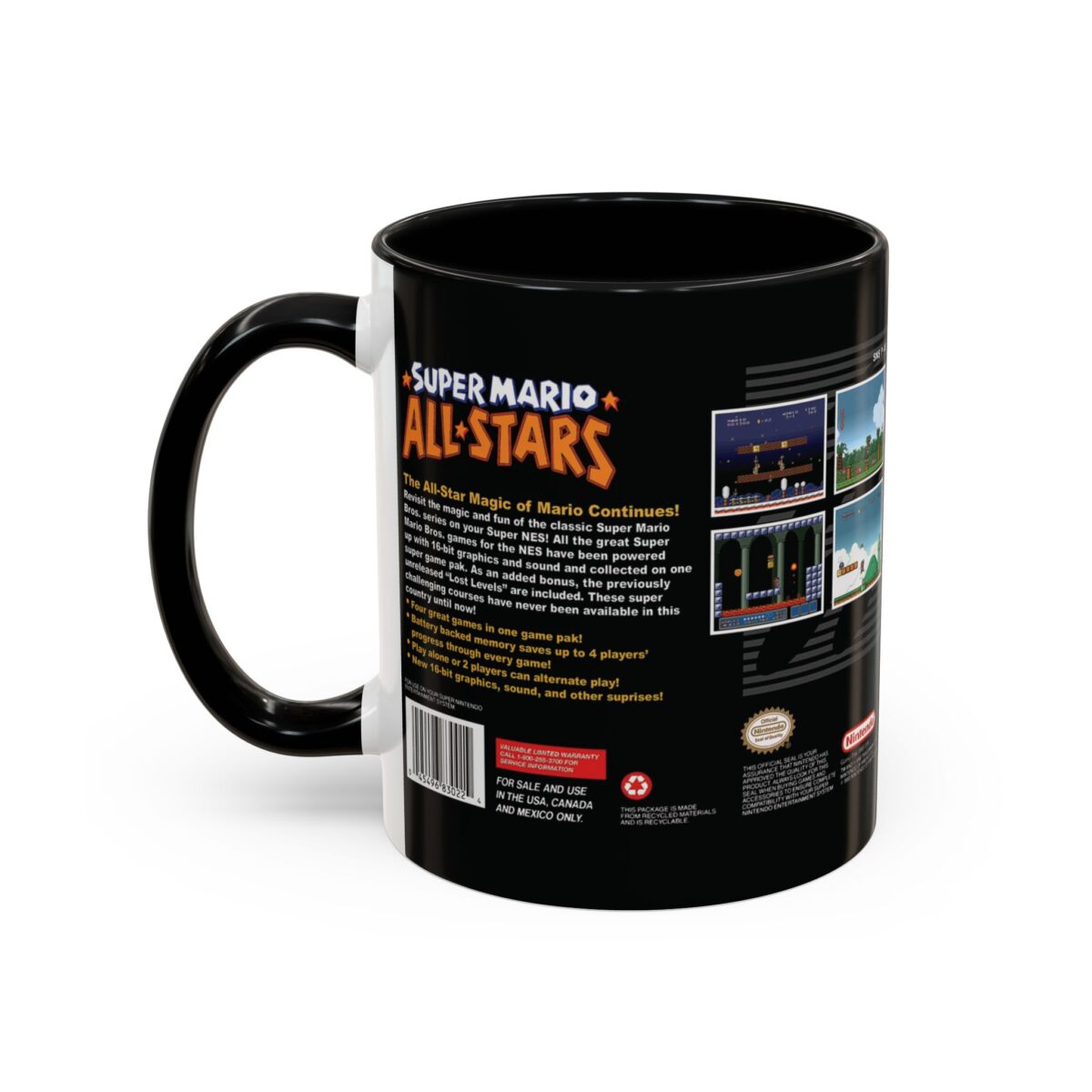 Taza Super Mario All-Stars SNES - Imagen 4