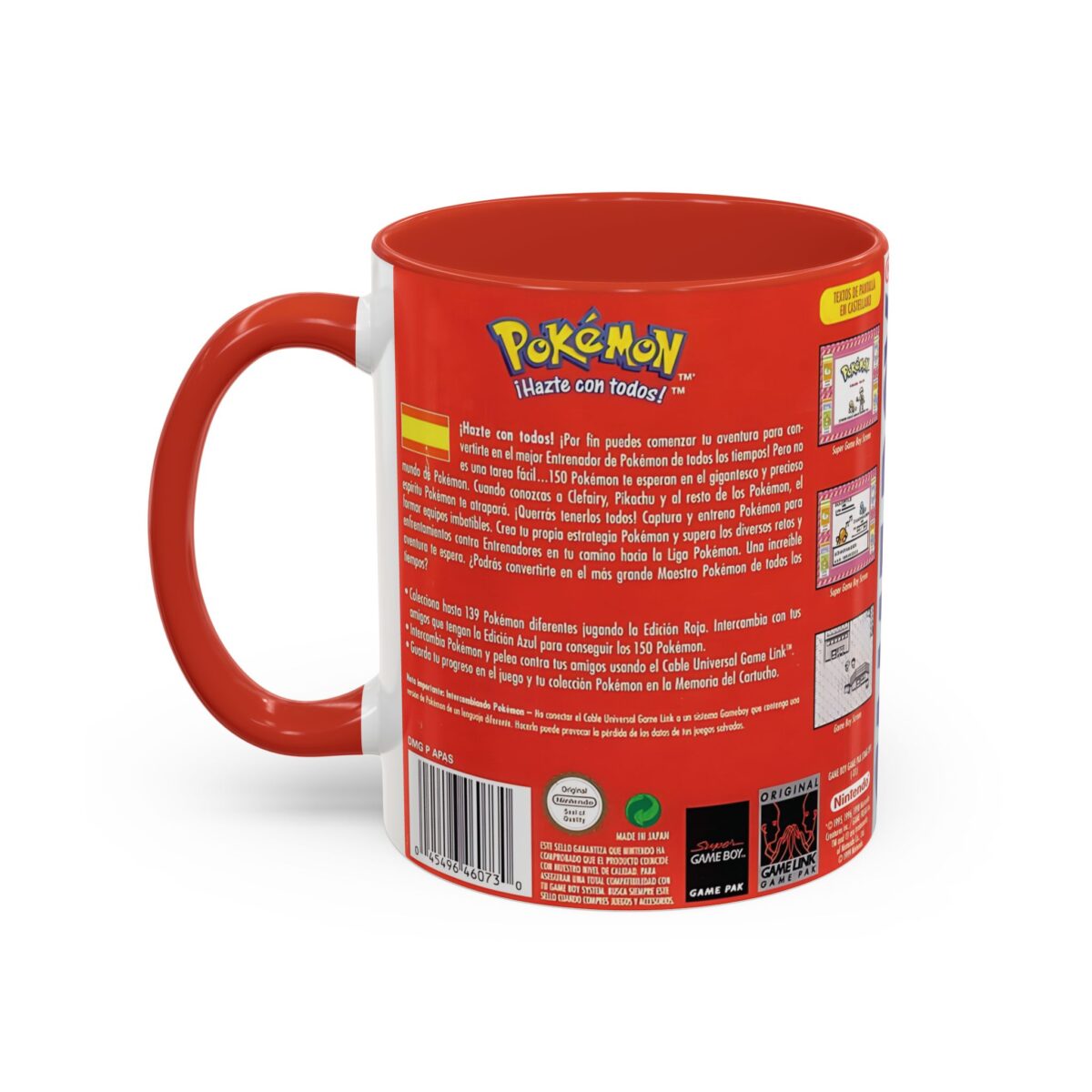 Taza Pokémon Edición Roja