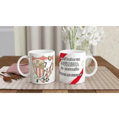 Taza Aquí Bebe un Sevillista de Corazón