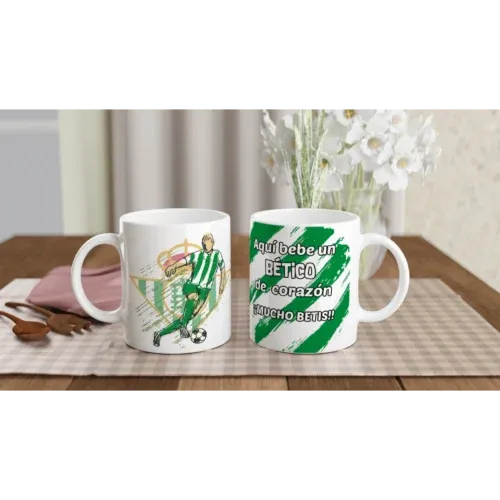 Taza Aquí Bebe un Bético de Corazón