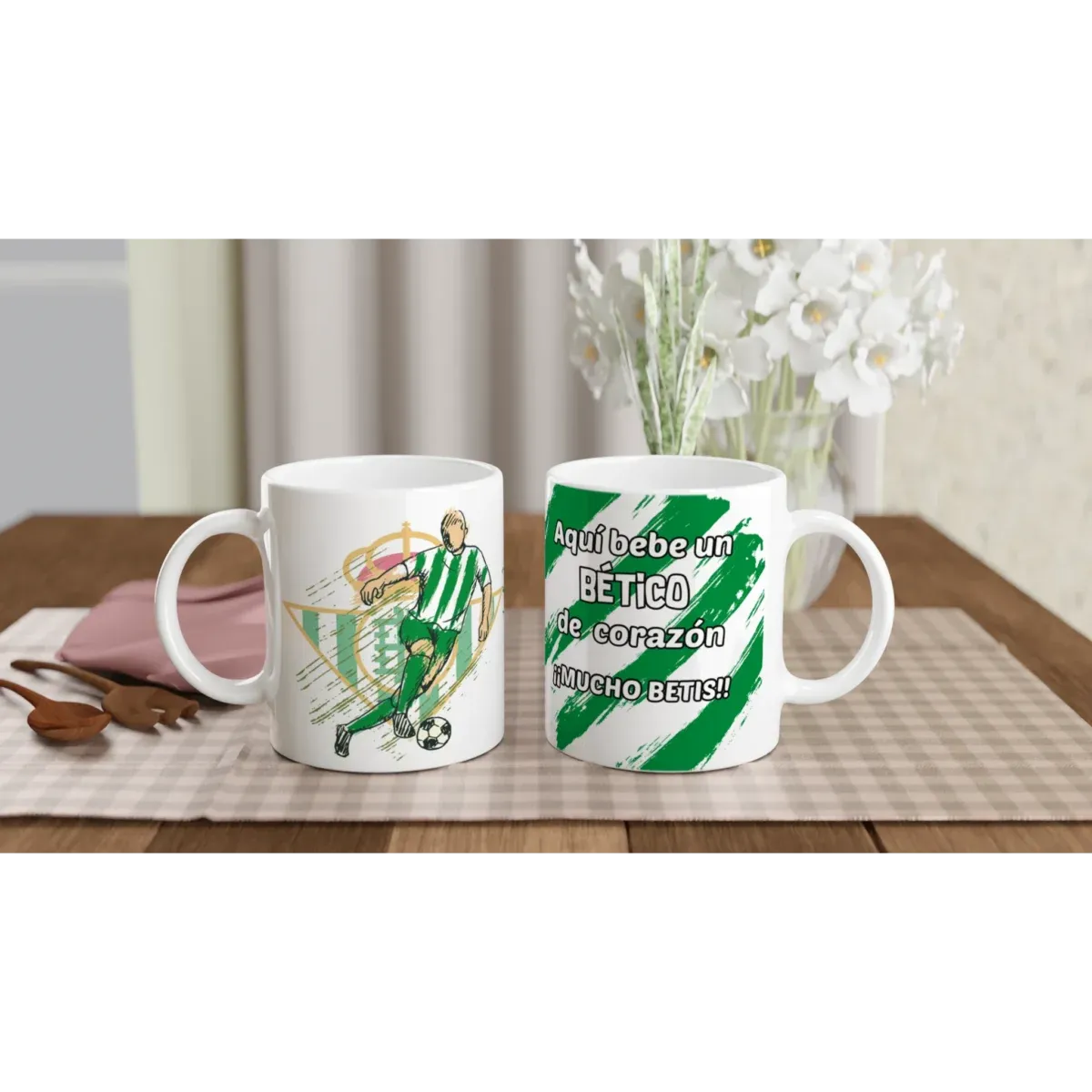 Taza Aquí Bebe un Bético de Corazón