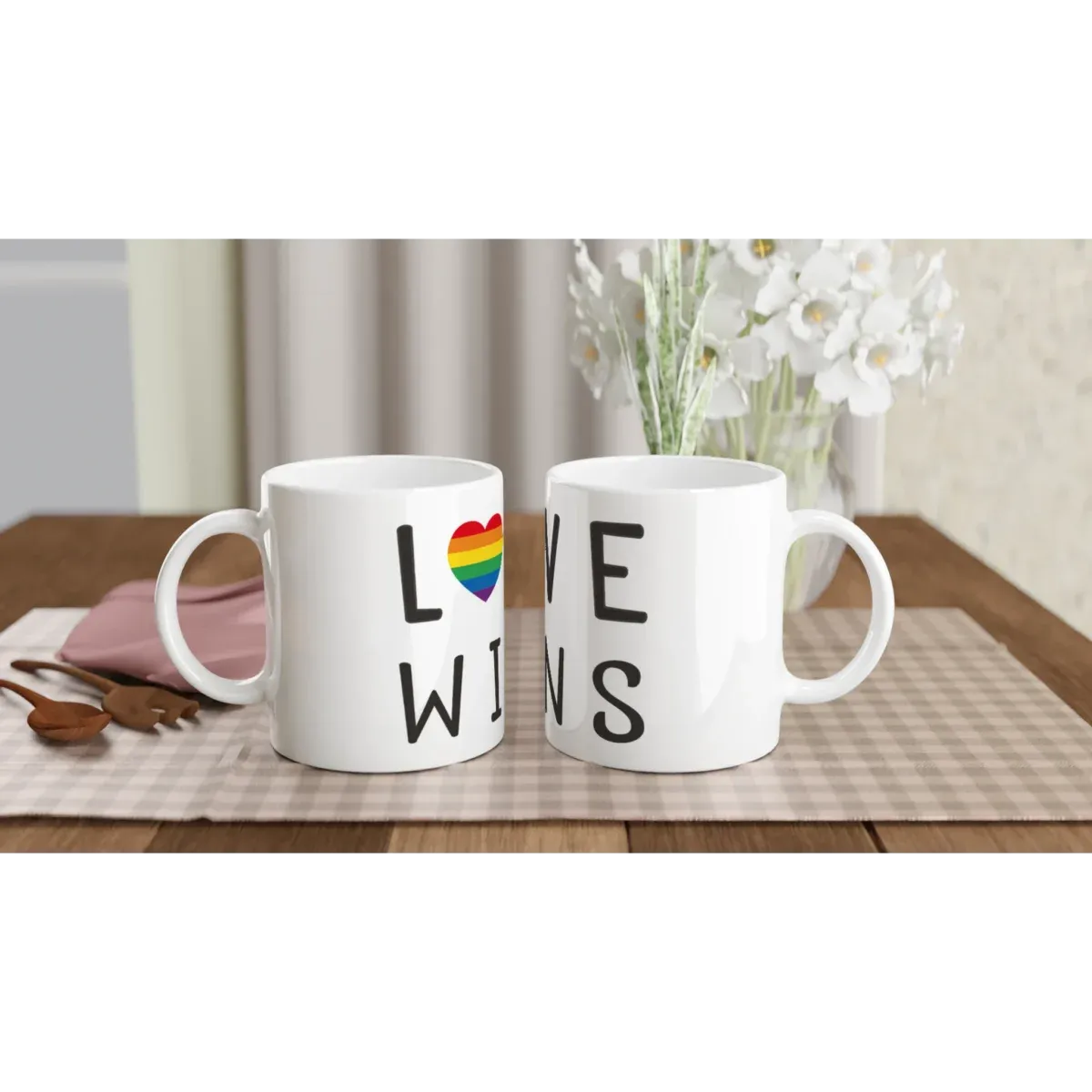 Taza Love Wins