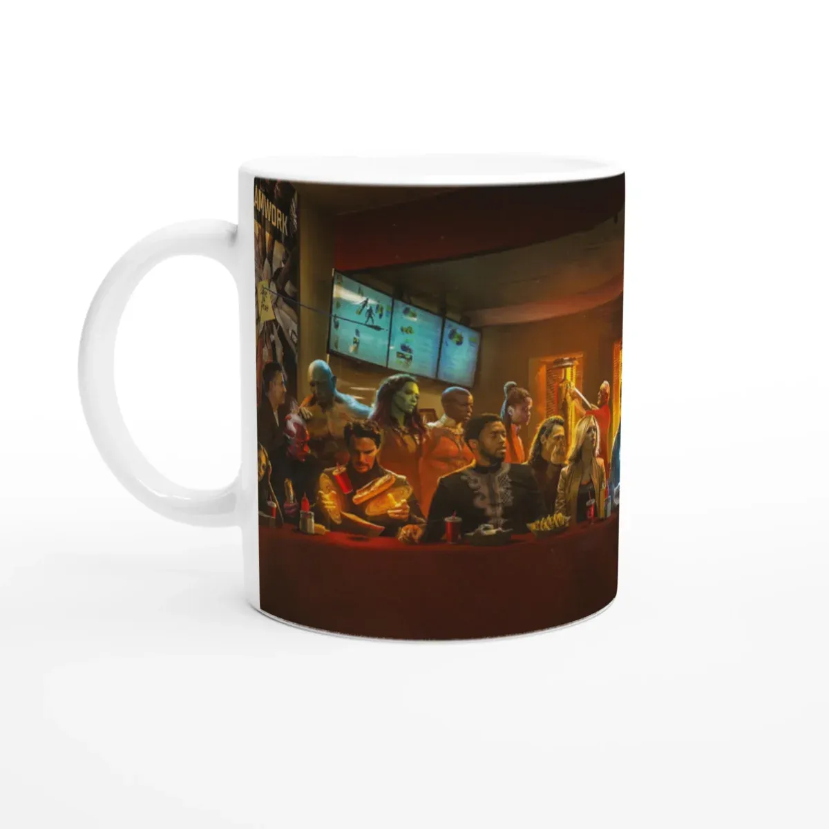 Taza La Última Cena de Los Vengadores