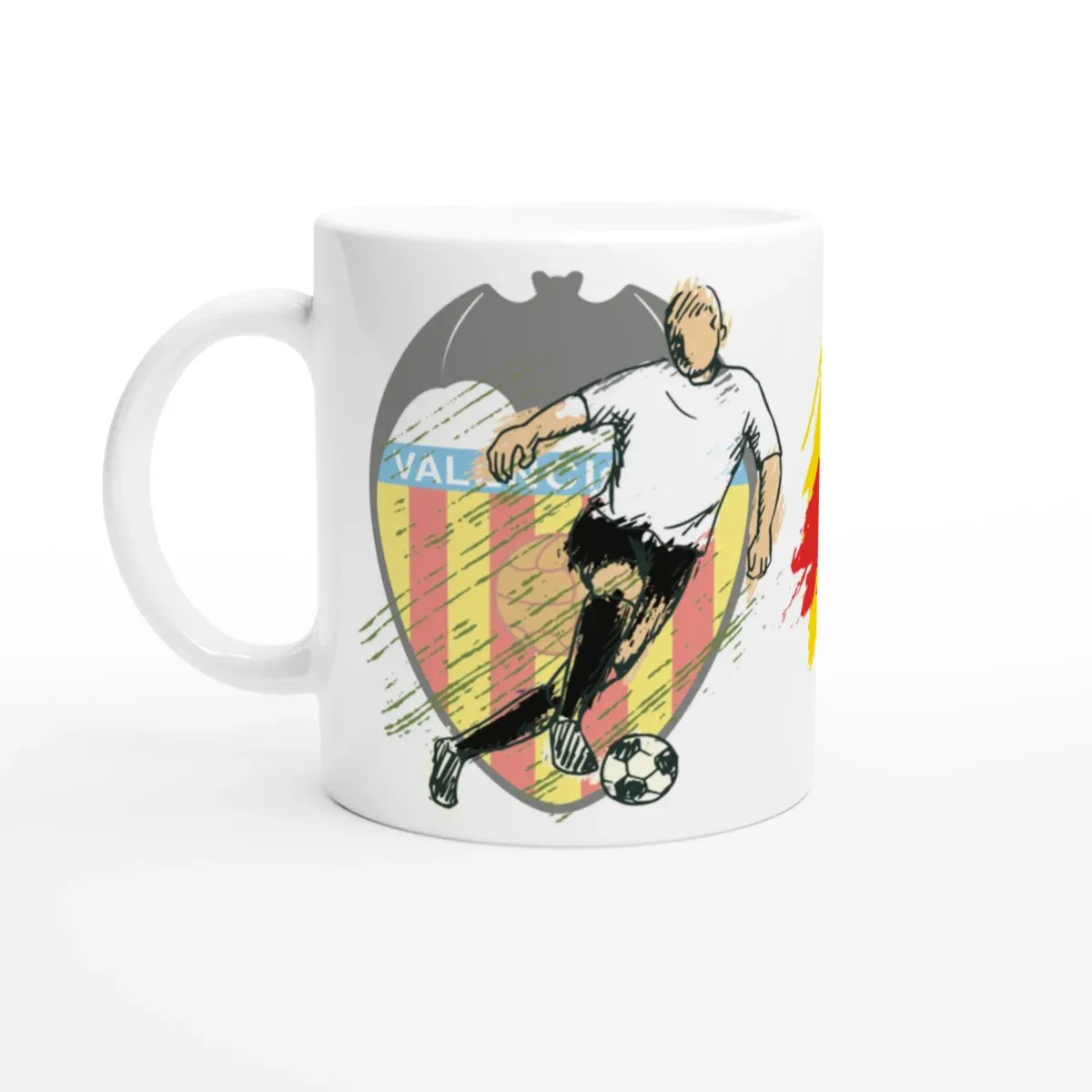 Taza Aquí Bebe un Valencianista de Corazón