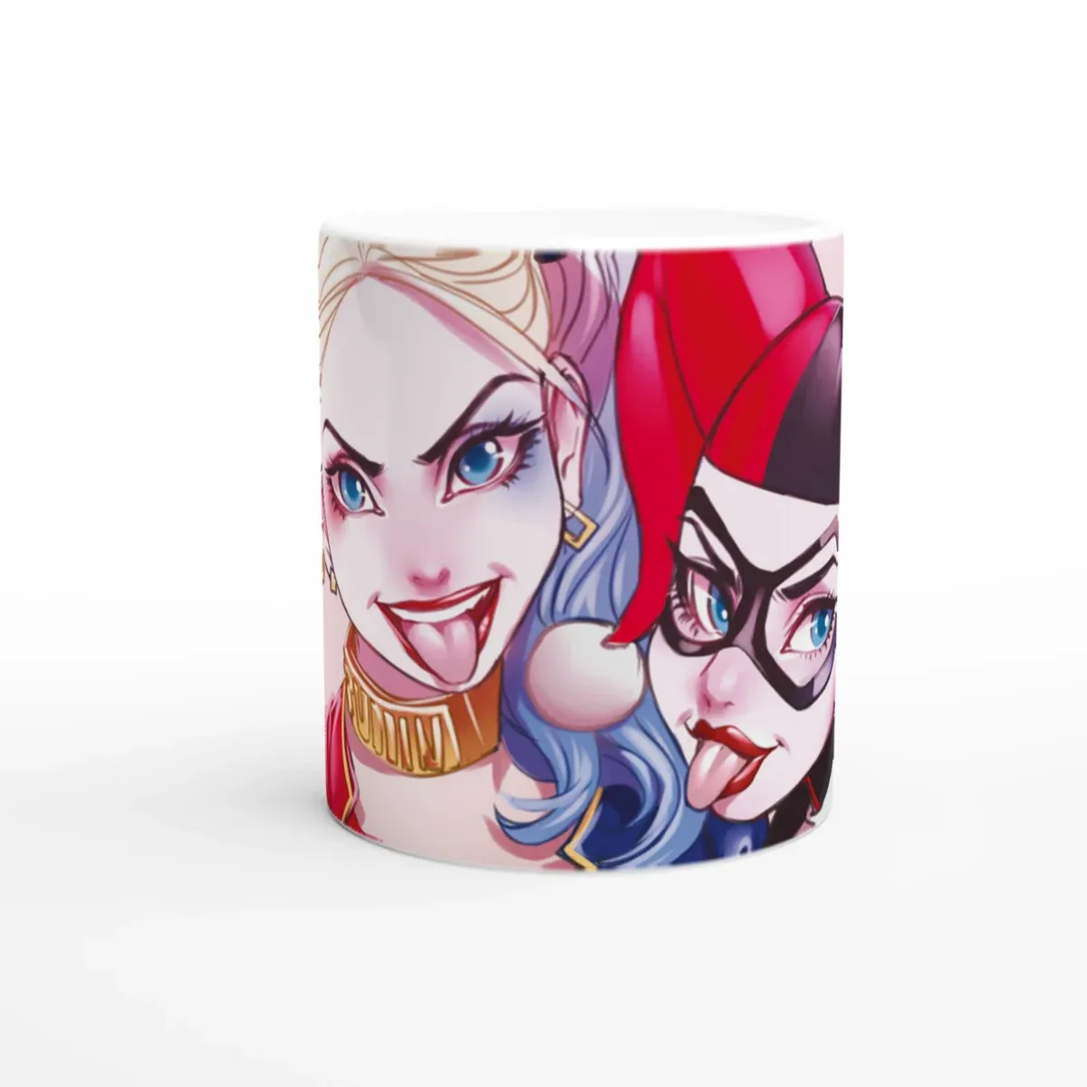 Taza Harley Quinn y Arlequín