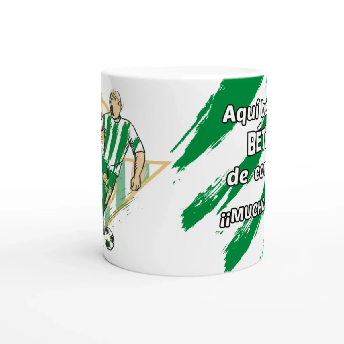 Taza Aquí Bebe un Bético de Corazón