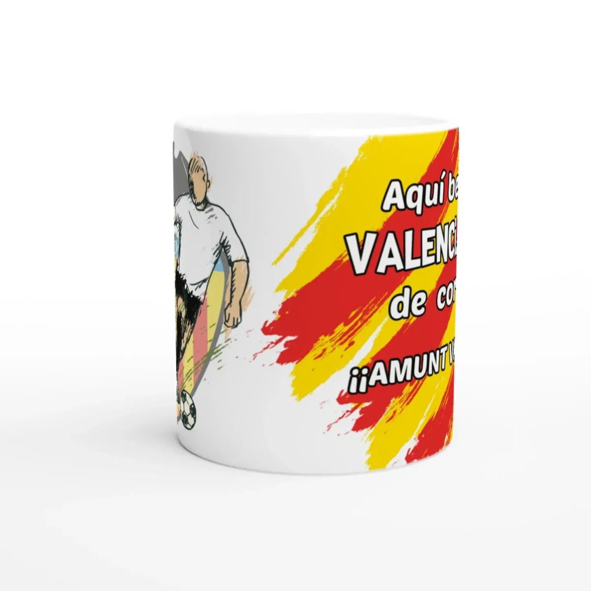 Taza Aquí Bebe un Valencianista de Corazón