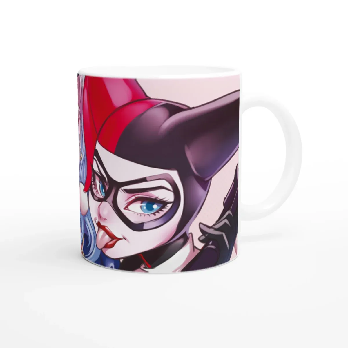 Taza Harley Quinn y Arlequín