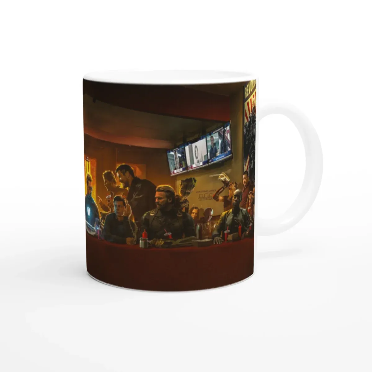 Taza La Última Cena de Los Vengadores