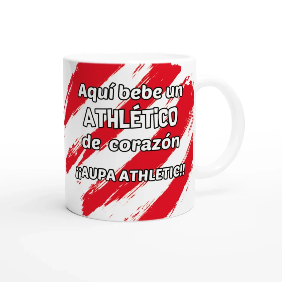 Taza Aquí Bebe un Athleticzale de Corazón