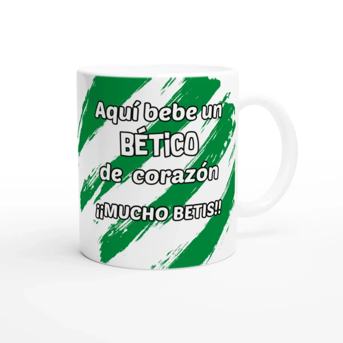 Taza Aquí Bebe un Bético de Corazón