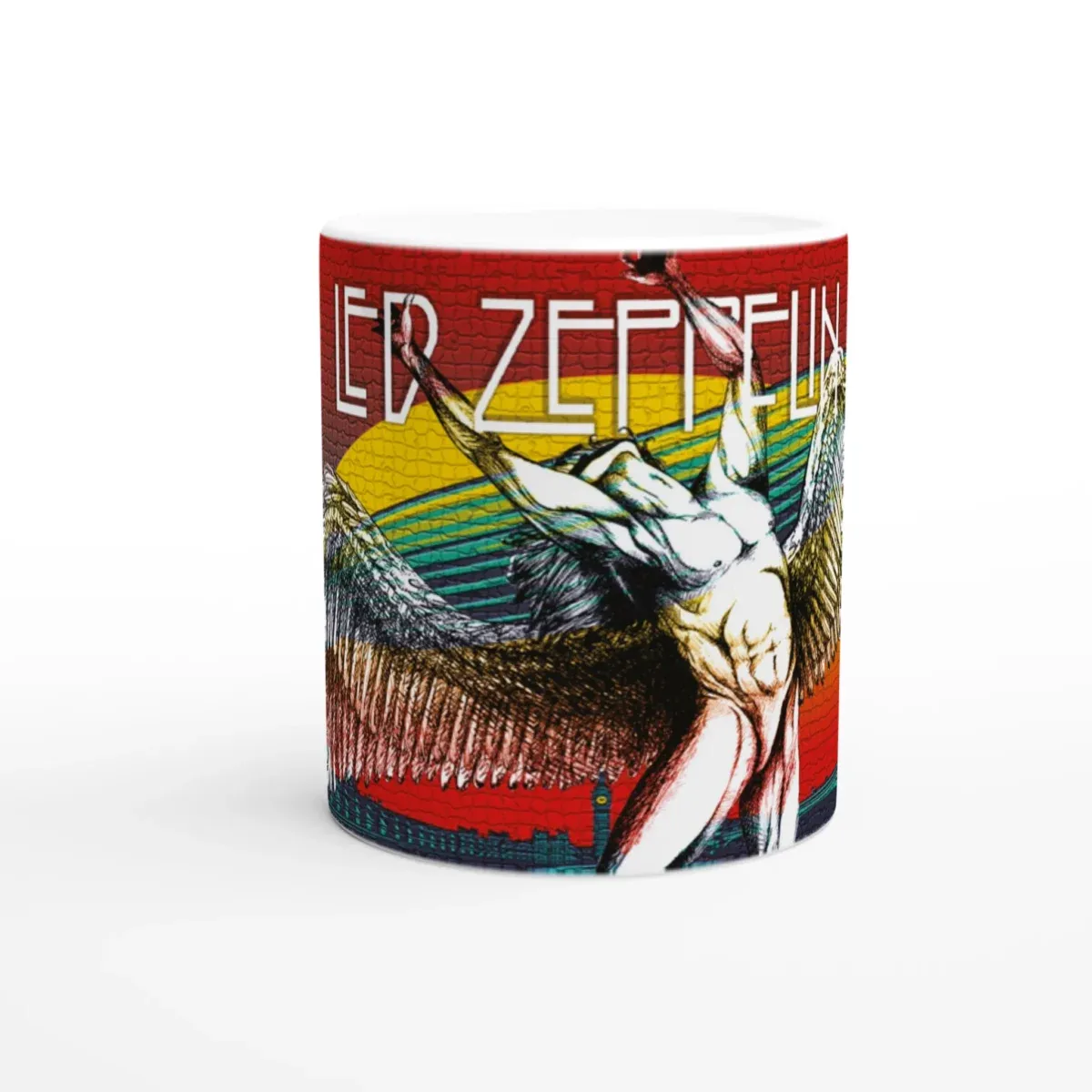 Taza Led Zeppelin | Diseño Exclusivo para Fans del Rock Clásico