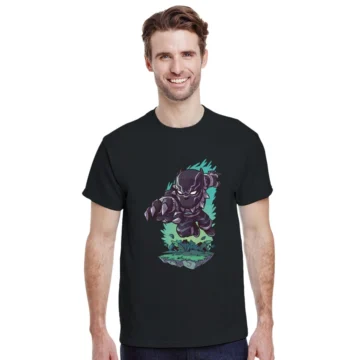 Camiseta Black Panther cartoon