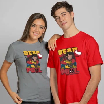Camiseta Deadpool y Lobezno