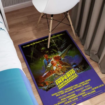 Alfombra El Imperio Contraataca Solo y Leia