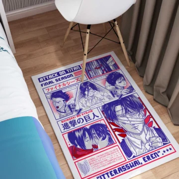 Alfombra para habitación Attack On Titan Final Season