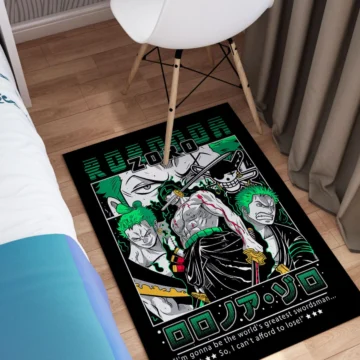 Alfombra One Piece Roronoa Zoro