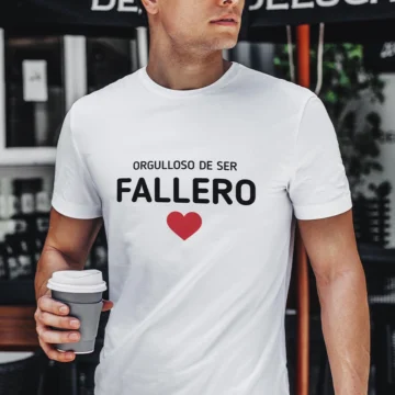 Camiseta Orgulloso de ser fallero