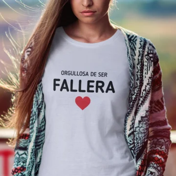 Camiseta Orgullosa de ser fallera