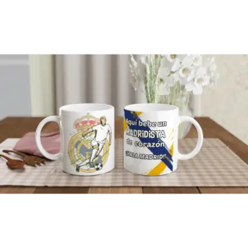 Taza Aquí Bebe un Madridista de Corazón