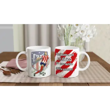Taza Aquí Bebe un Atlético de Corazón
