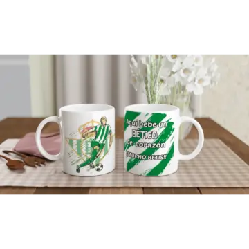 Taza Aquí Bebe un Bético de Corazón