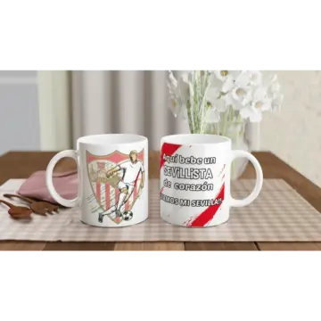 Taza Aquí Bebe un Sevillista de Corazón