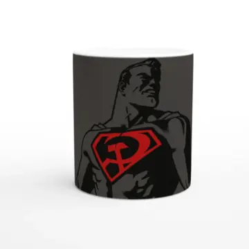 Taza Superman Hijo Rojo