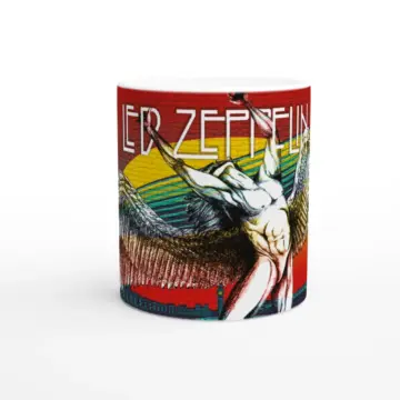 Taza Led Zeppelin | Diseño Exclusivo para Fans del Rock Clásico