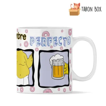 Taza Homer el último hombre perfecto