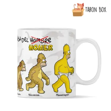 Taza La evolución del Homer