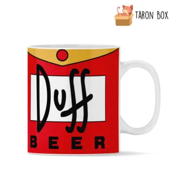 Taza lata Duff Beer