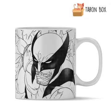 Taza X-Men Lobezno comic