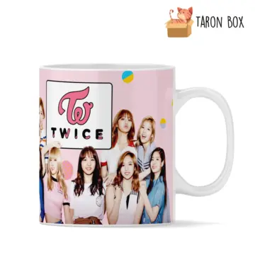 Taza Twice fondo rosa
