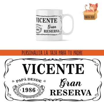Taza personalizada Papá Gran Reserva