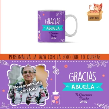 Taza personalizada Gracias Abuela
