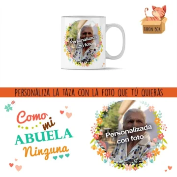 Taza personalizada como mi abuela, ninguna